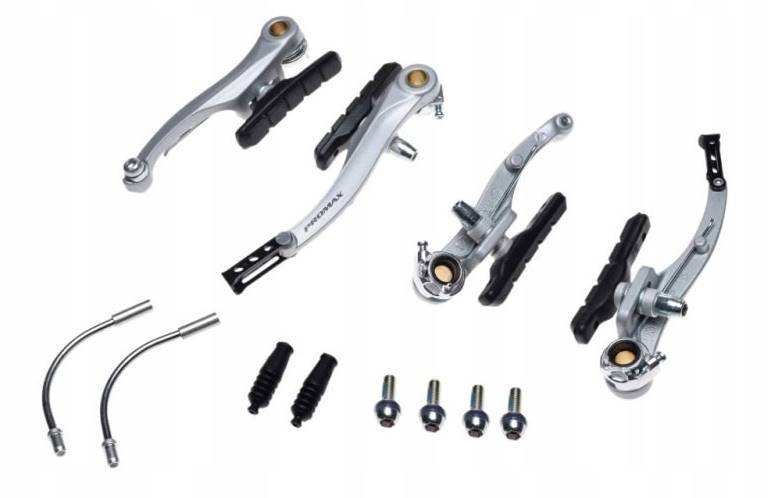 Szczęka hamulca V-brake aluminiowa srebrna Promax