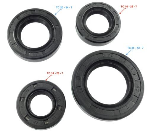 Komplet uszczelniaczy simeringów Barton Zipp Junak 