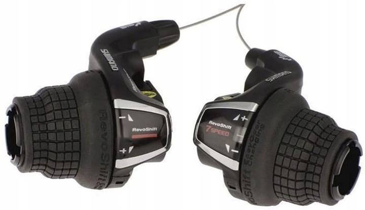 Dżwignia przerzutki Grip-shift 3/7 Shimano