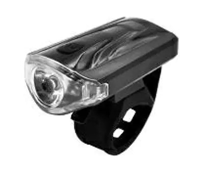Lampka rowerowa przednia 1 led czarna