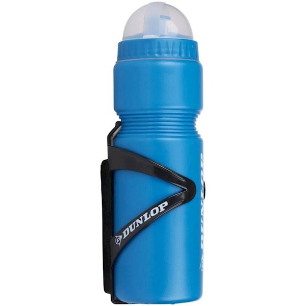 Bidon z koszykiem Dunlop  niebieski  750 ml.