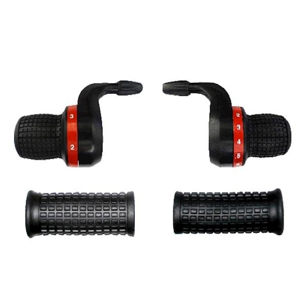 Dżwignia przerzutki Grip-shift 3/7  PŁYNNE 