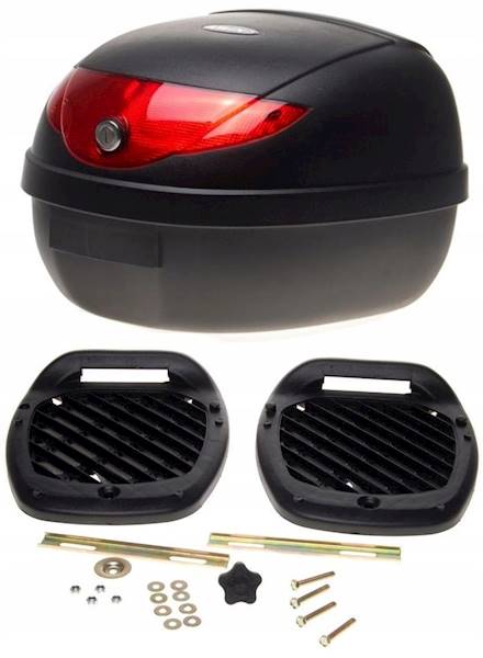 Kufer motocyklowy średni  9007  / 24 L/