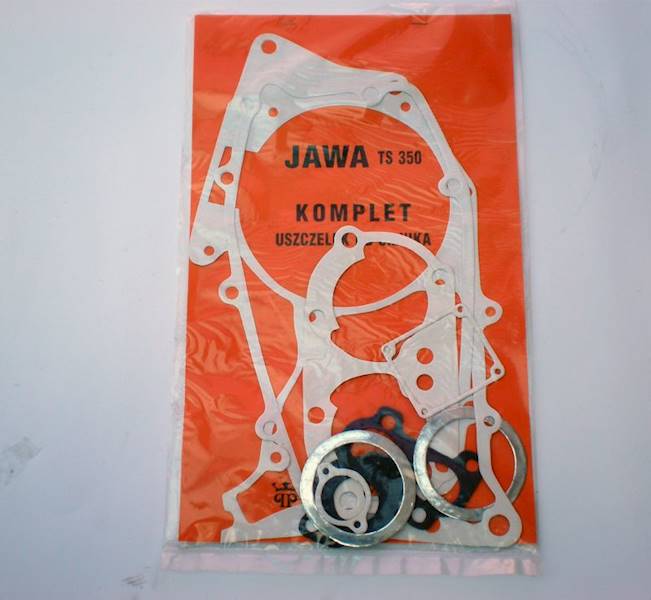Uszczelki kpl. Jawa 350 TS   tektura 