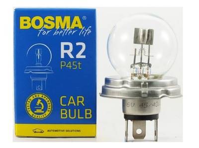 Żarówka 6V 45/40W z kołnierzem P45T BOSMA