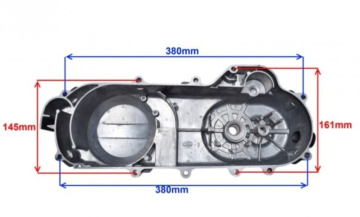 Pokrywa silnika GY6 /430mm/
