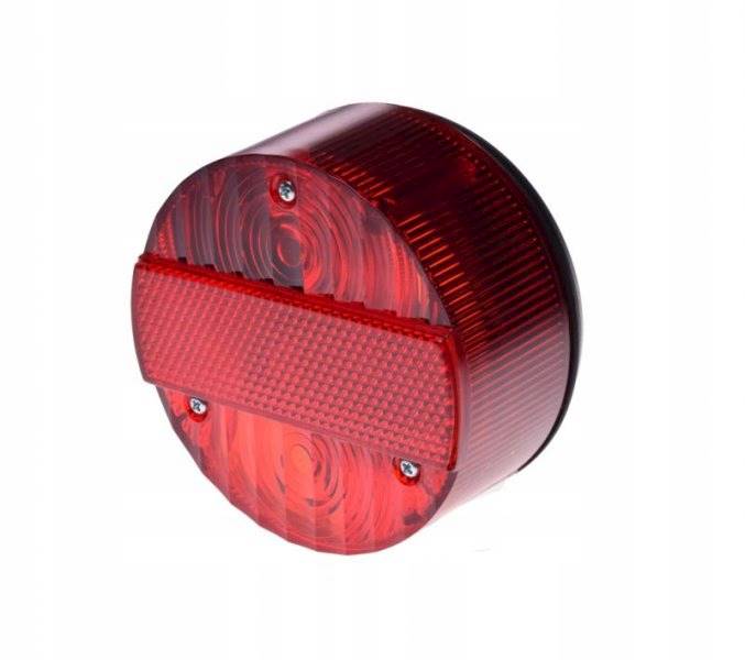 Lampa tylna okrągła ETZ /czerwona/