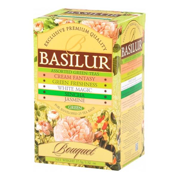 Basi.70197 Bouquet MIX 25x1,5g zielona saszetki