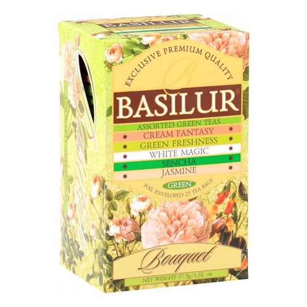 Basi.70197 Bouquet MIX 25x1,5g zielona saszetki