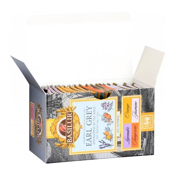 Basi.72170 Assorted Earl Grey 4 smaki 20x2g 