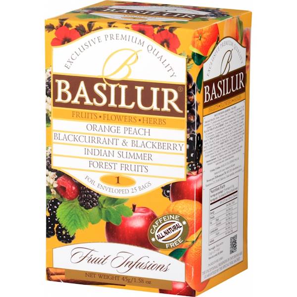 Basi.71629 Assorted FRUIT INFUSIONS VOL. I 25t