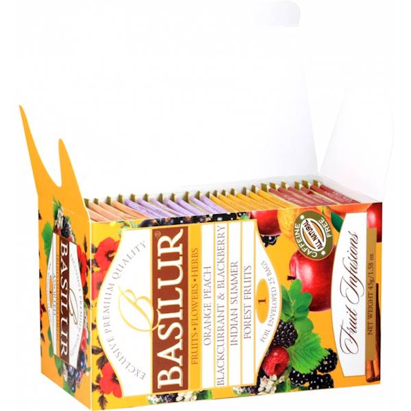 Basi.71629 Assorted FRUIT INFUSIONS VOL. I 25t