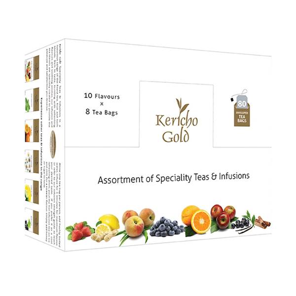 Kericho Gold bombonierka 80t. koperty