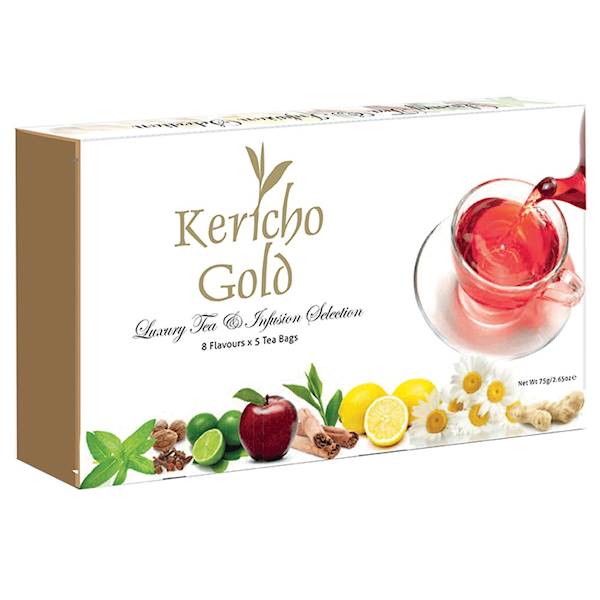 Kericho Gold bombonierka 40t. koperty