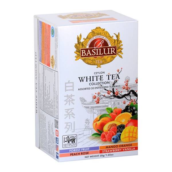 Basi.72174 Assorted White Tea 20x1,5g biała
