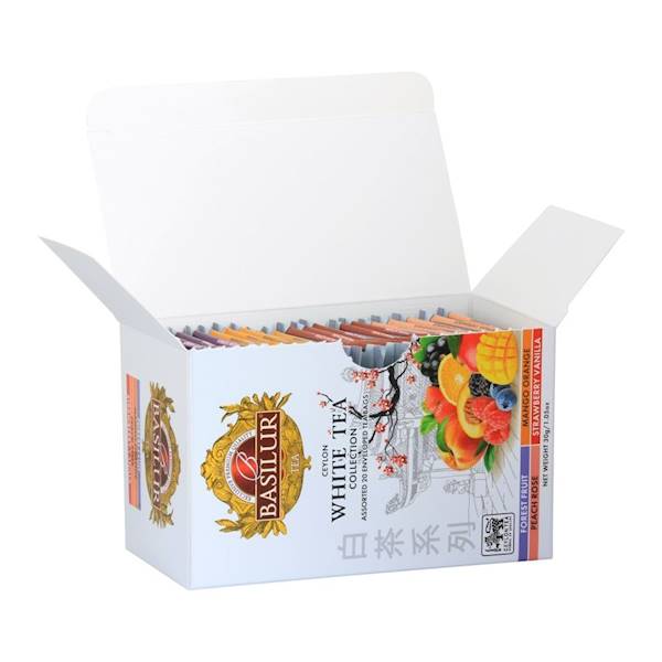 Basi.72174 Assorted White Tea 20x1,5g biała