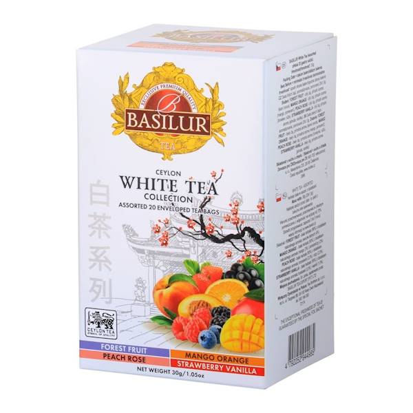 Basi.72174 Assorted White Tea 20x1,5g biała