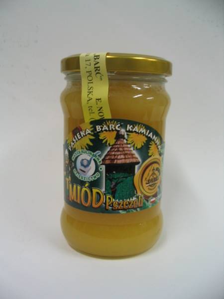Miód Barć KAMIANNA Wielokwiatowy 450g
