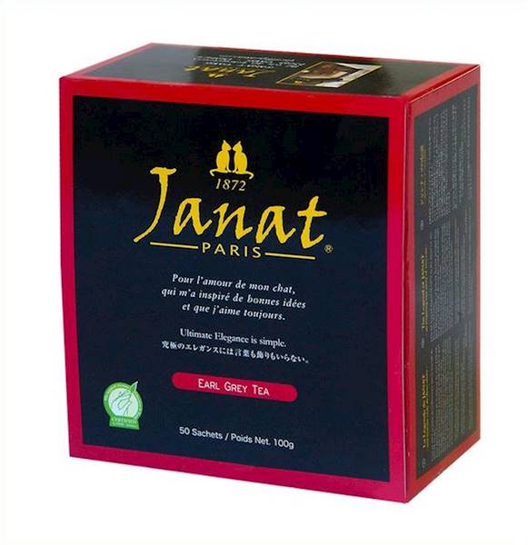 Janat Heritage Earl Grey 50x2g