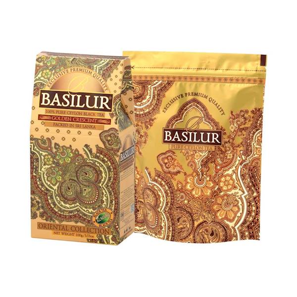 Basi.70426 Golden Crescent 100g stożek liść