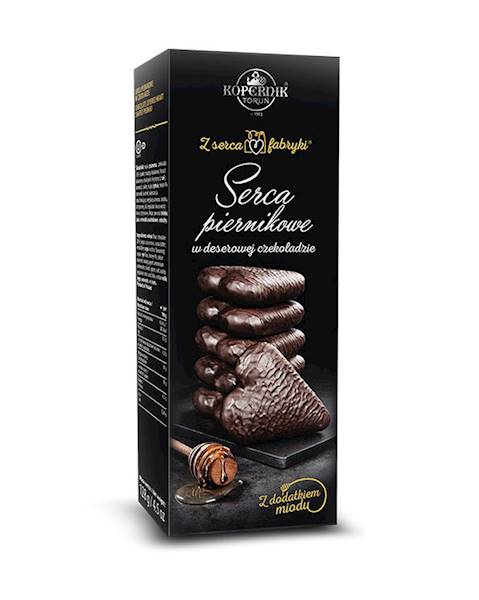 TP Serca piernikowe w deserowej czekoladzie 128g
