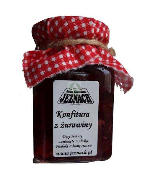 JE Konfitura z żurawiny 190g