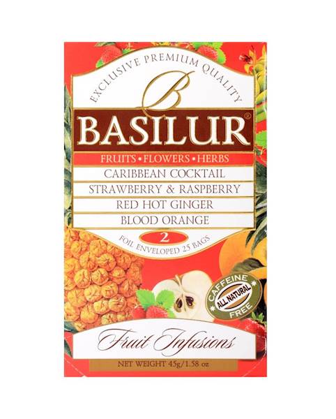 Basi.71630 Assorted FRUIT INFUSIONS VOL. II 25t