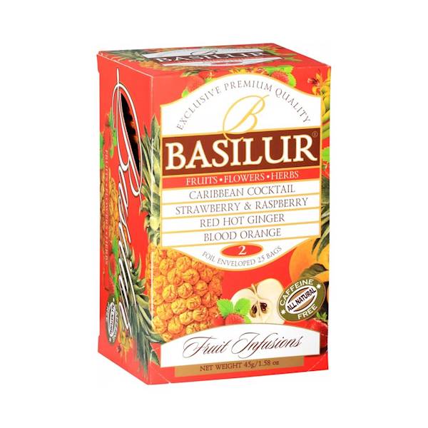 Basi.71630 Assorted FRUIT INFUSIONS VOL. II 25t