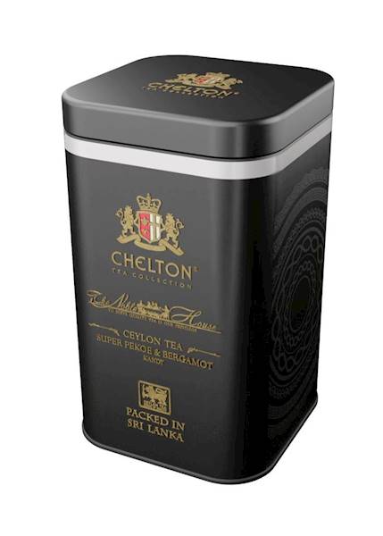CHELTON Noble House Super PEKOE Bergamot puszka