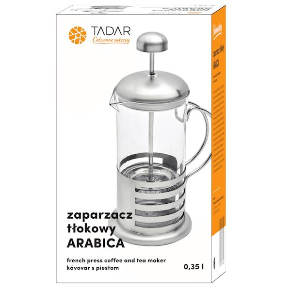 Ta.Zaparzacz tłokowy ARABICA 0,8  litra