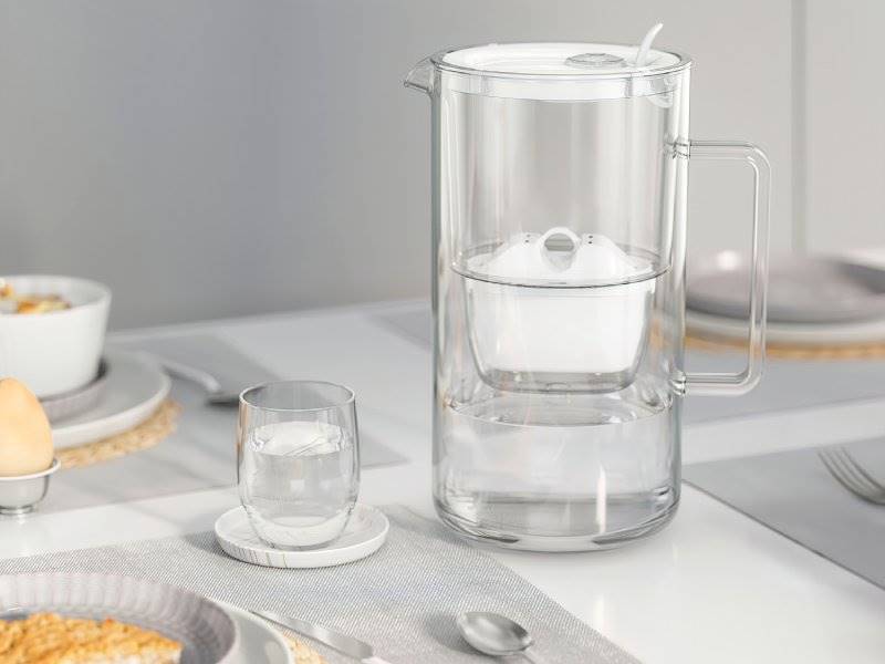 AQ Dzbanek Glass 2,5l+wkł MAXFOR 522666