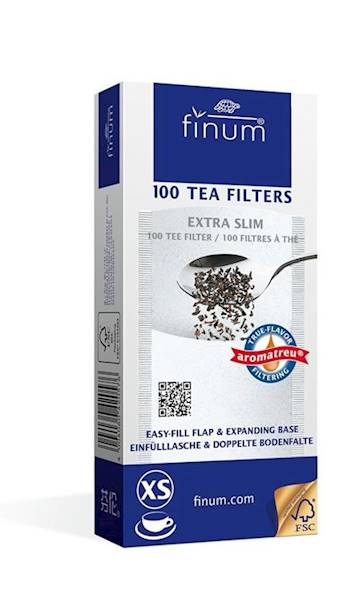 Filtry do herbaty XS 100 szt.Finum