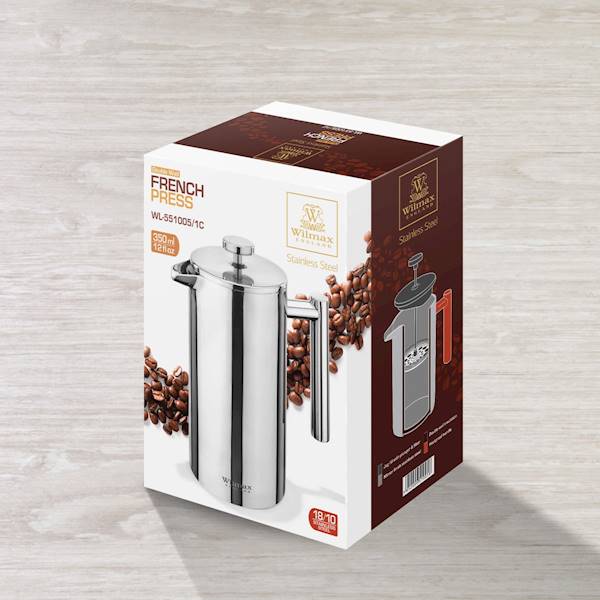 WILMAX Zaparzacz d/kawy dwuście 350ml WL-551005/1C