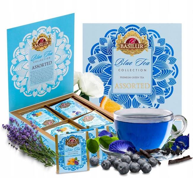 Basi.72388 Zestaw herbat zielonych BLUE TEA 40t