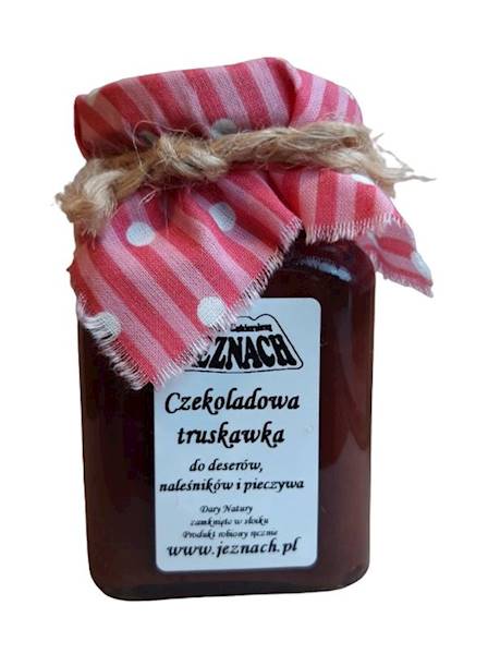 JE Konfitura czekoladowa truskawka 210g