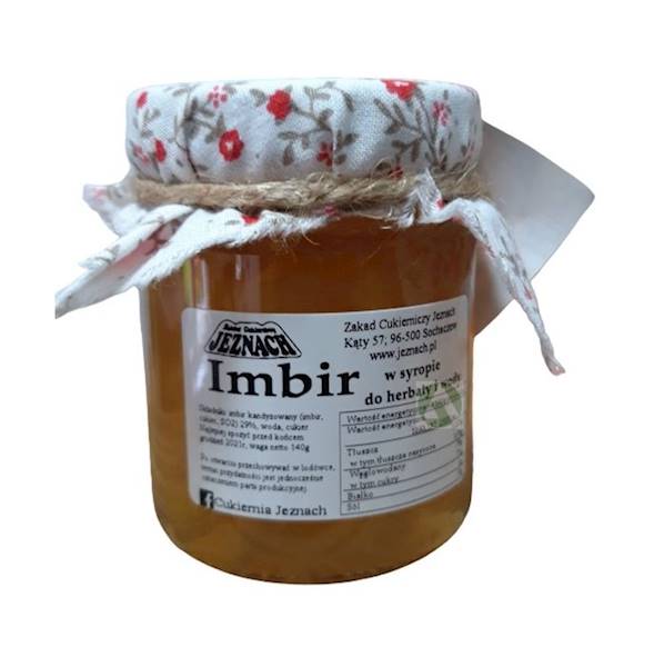 JE Imbir w syropie 140g