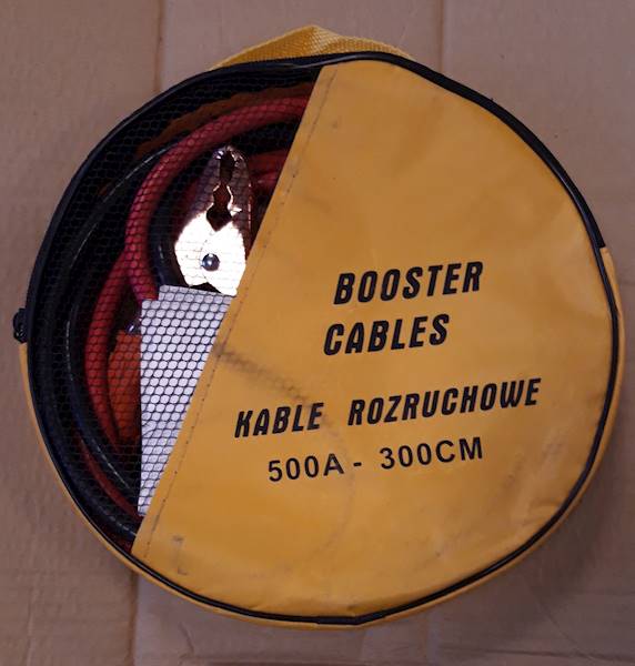 Przewody rozruchowe 500 A / 3m