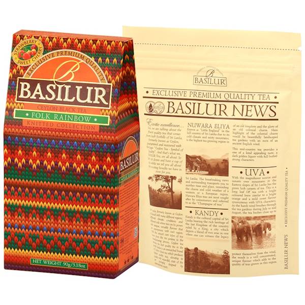 Basi.72077 Folk Rainbow 100g stożek liść