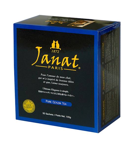 Janat Heritage Pure Ceylon 50x2g herbata czarna