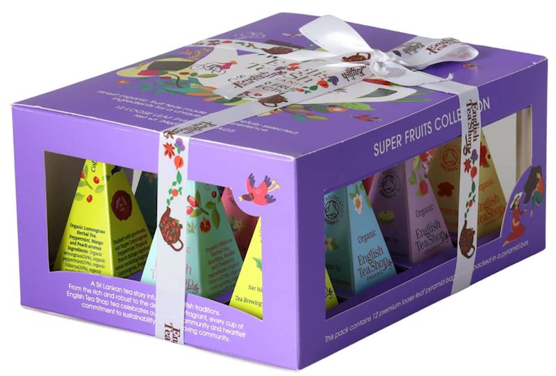 Tea Shop SUPER FRUIT collection 12 piramidek