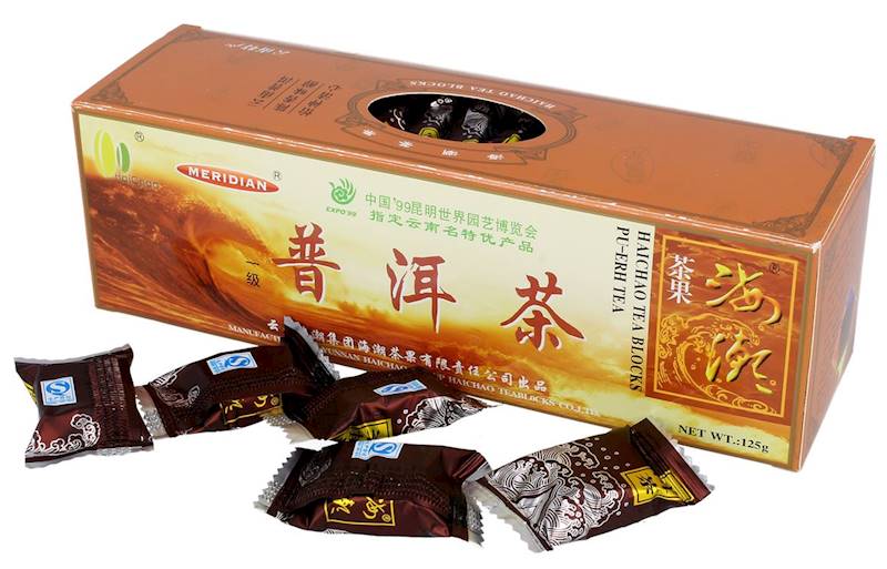 HERBATA CHIŃSKA CZERWONA PU ERH PRASOWANA 125g