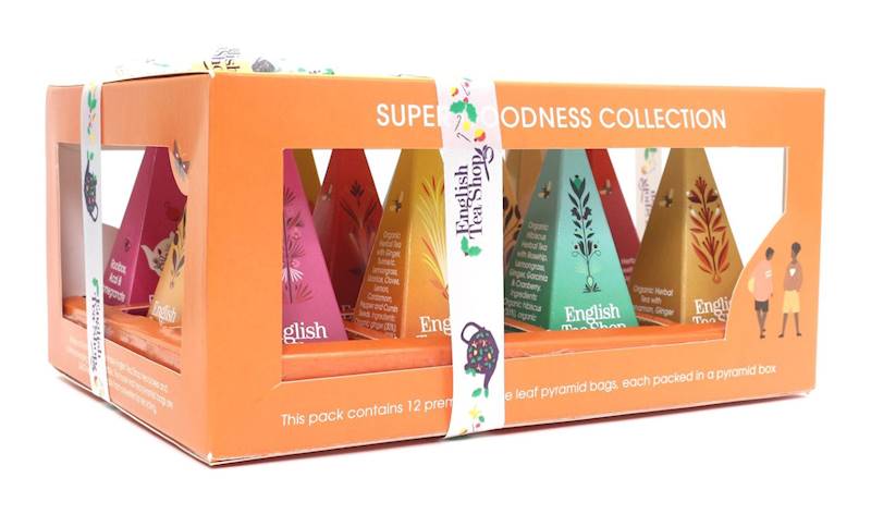 Tea Shop BIO Super Goodness collection 12 piramide