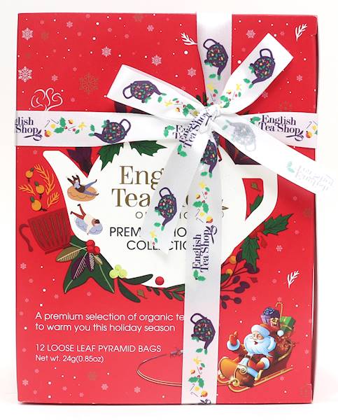 Tea Shop BIO Holiday RED prism 12 piramidek