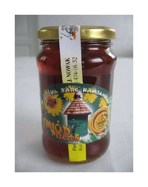 Miód Barć KAMIANNA Gryczany 450g