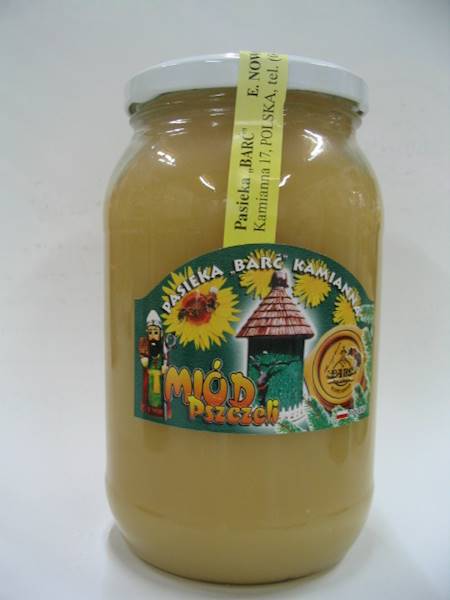 Miód Barć KAMIANNA Lipowy 1200g