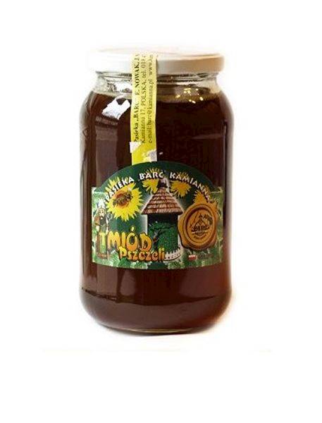Miód Barć KAMIANNA Spadź iglasta 1200g
