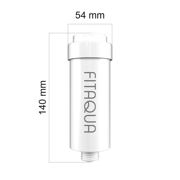 FitAqua Filtr przysznicowy BIAŁY (AWF-P-A-W 1241)