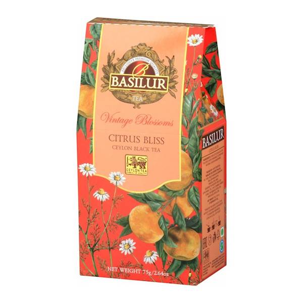 Basi.72155 Citrus Bliss stożek 75g liść czarna