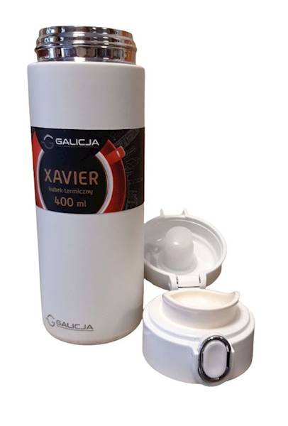 GA.kubek term. 400ml XAVIER biały 27974-B