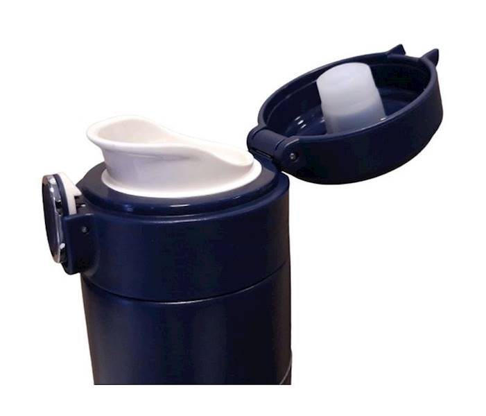 GA.kubek term. 400ml XAVIER granatowy 27974-G